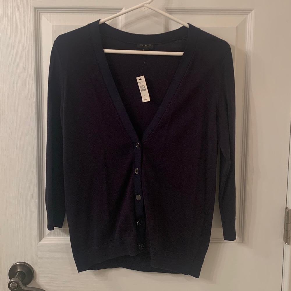 Talbots Button Down Cardigan
